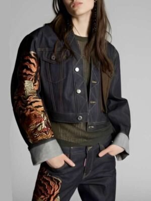 Gwen Stefani The Voice S19 Patch Denim Jacket