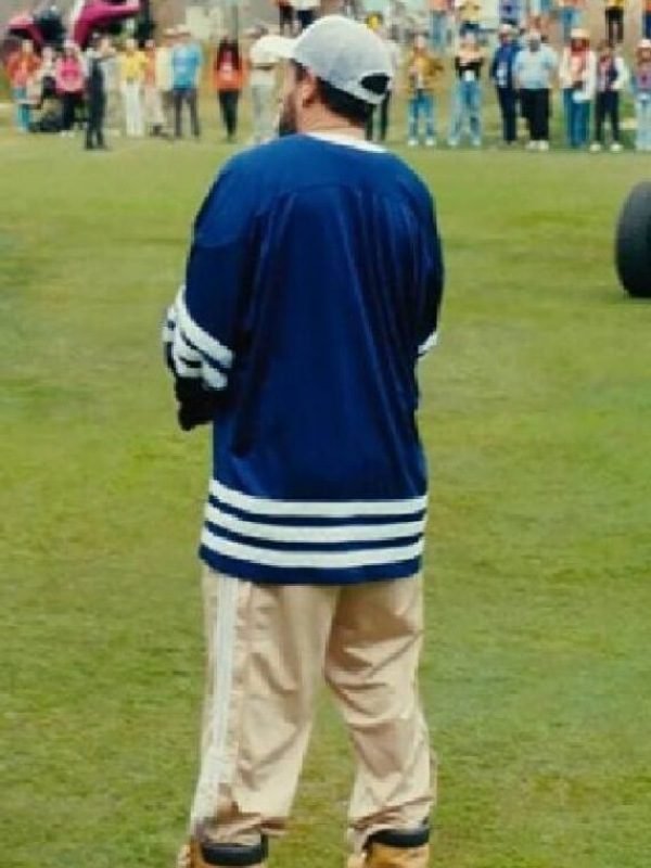 Happy Gilmore 2 Adam Sandler Blue Jersey