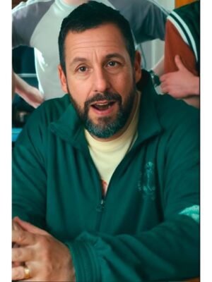 Happy Gilmore 2 Adam Sandler Zip-Up Jacket Green