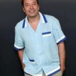Happy Gilmore 2 World Premiere Jimmy Fallon Blue Shirt
