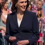 Hostage 2025 Suranne Jones Wrap Back Blazer