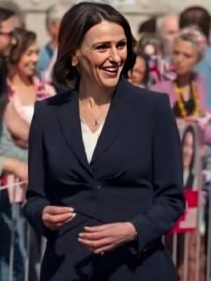 Hostage 2025 Suranne Jones Wrap Back Blazer