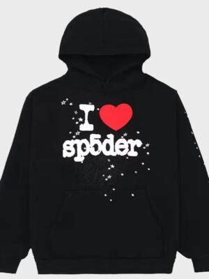 I Heart Mariah Sp5der Black Hoodie