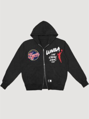 Indiana Fever Round21 The Game Grows On Zipper Hoodie Black