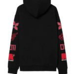 Indiana Fever WNBA Round21 Stranger Things Parallel Black Pullover Hoodie