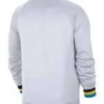 Indiana Pacers White 2024_25 Showtime Performance Full-Zip Jacket