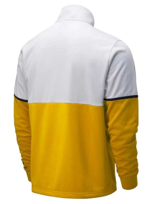 Jack Harlow Music Video Tyler Herro New Balance Sweatshirt yellow white