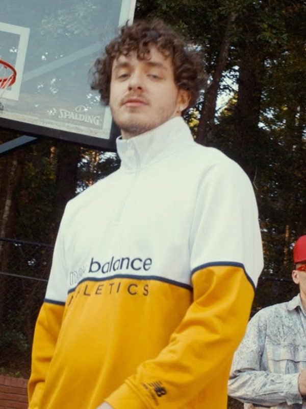 Jack Harlow Music Video Tyler Herro New Balance Sweatshirt