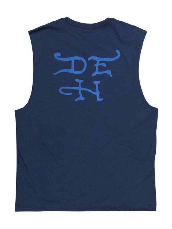 Jersey Shore Family Vacation Pauly D Blue Printed Tank Top