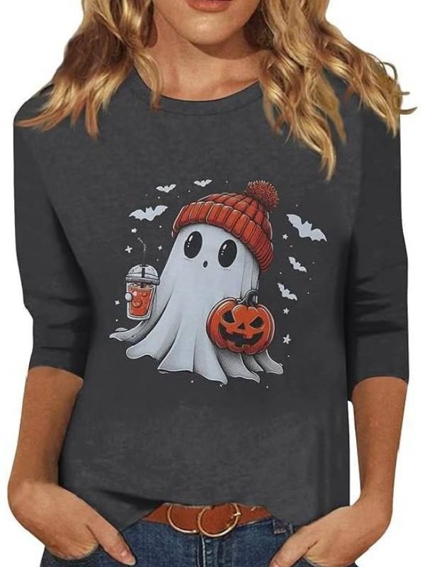Jersey Shore Family Vacation S8 Deena Nicole Cortese Ghost Sweatshirt Grey