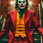 Joaquin Phoenix Red Suit