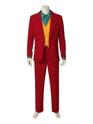 Joaquin Phoenix Red Suit