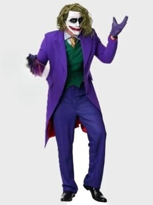 Joker Purple Halloween Costume Suit