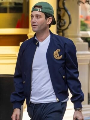 Josh Flagg 2025 Zipper Blue Zipper Jacket