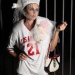 Julia Fox LA White Oversized Jersey