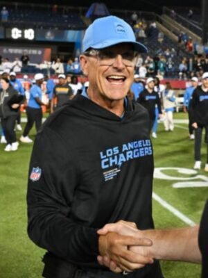LA Chargers Black Sideline Performance Hoodie T-Shirt