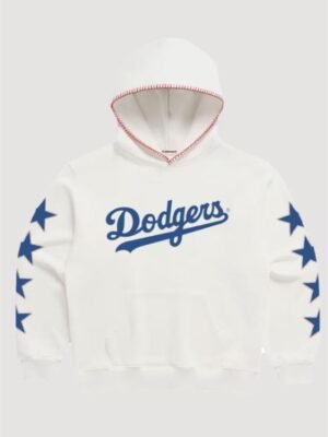 LA Dodgers World Series Champions Hoodie in White