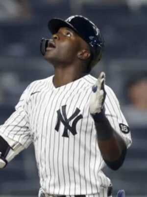 2025 MLB New York Yankees Striped Jersey
