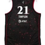 Makayla Indiana Fever Timpson 21 Jersey Black