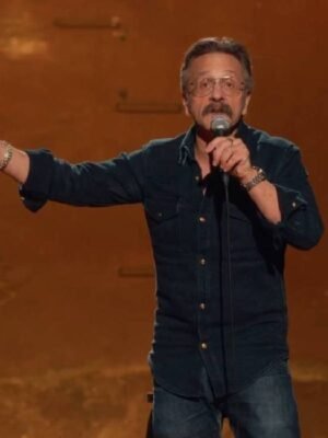 2025 Marc Maron Panicked Black Shirt