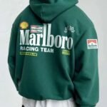 Marlboro Racing Hoodie Green