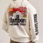 Marlboro Racing Hoodie White