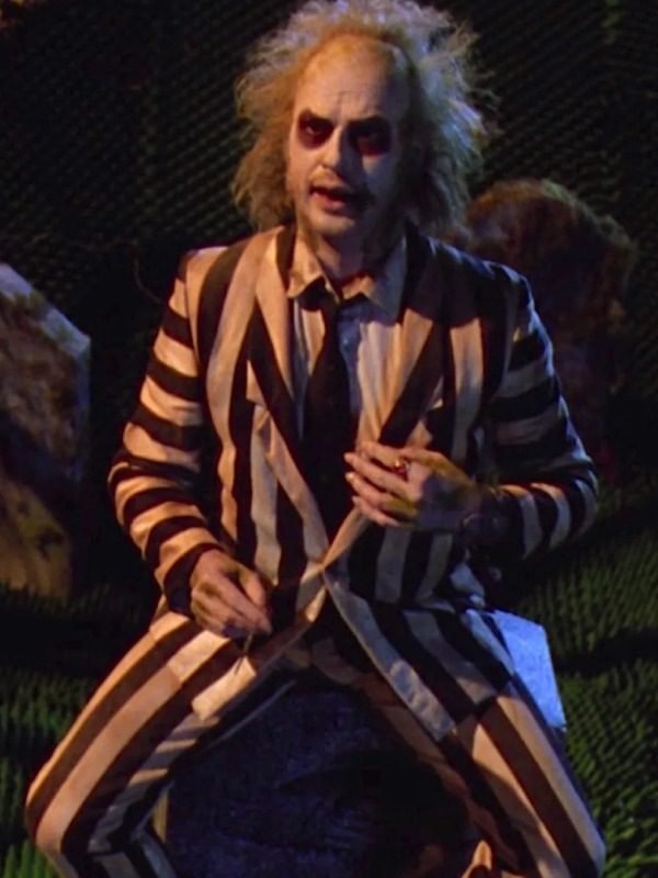 Michael Keaton Beetlejuice Beetlejuice Suit