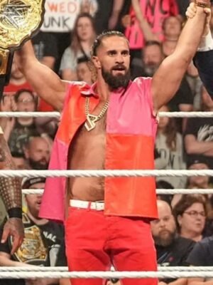 Monday Night RAW 2025 Seth Rollins Vest