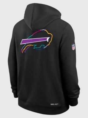2025 Buffalo Bills Crucial Catch Black Hoodie
