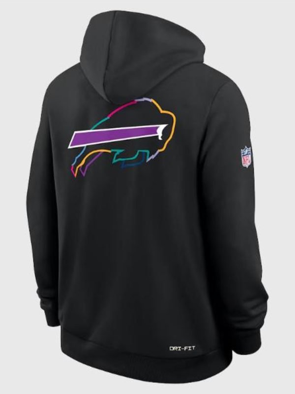 NFL Buffalo Bills 2025 Crucial Catch Sideline Black Hoodie