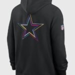 NFL Dallas Cowboys 2025 Crucial Catch Sideline Black Hoodie