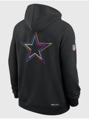 2025 Crucial Catch Dallas Cowboys Black Hoodie