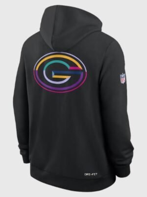 Green Bay Packers 2025 Black Crucial Catch Hoodie