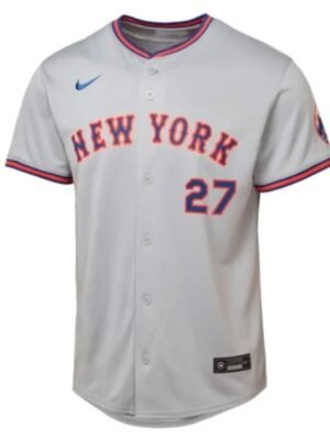 NY Mets Mark Vientos Gray Jersey