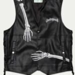 NYC Godspeed Rod Black Leather Vest