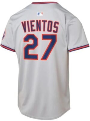 NY Mets Mark Vientos Gray Jersey