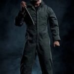 Nick Castle Horror Movie Halloween Ends Michael Myers Jumpsuit Costume - Black