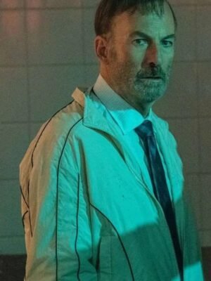 Nobody 2 Bob Odenkirk Bomber Jacket in White