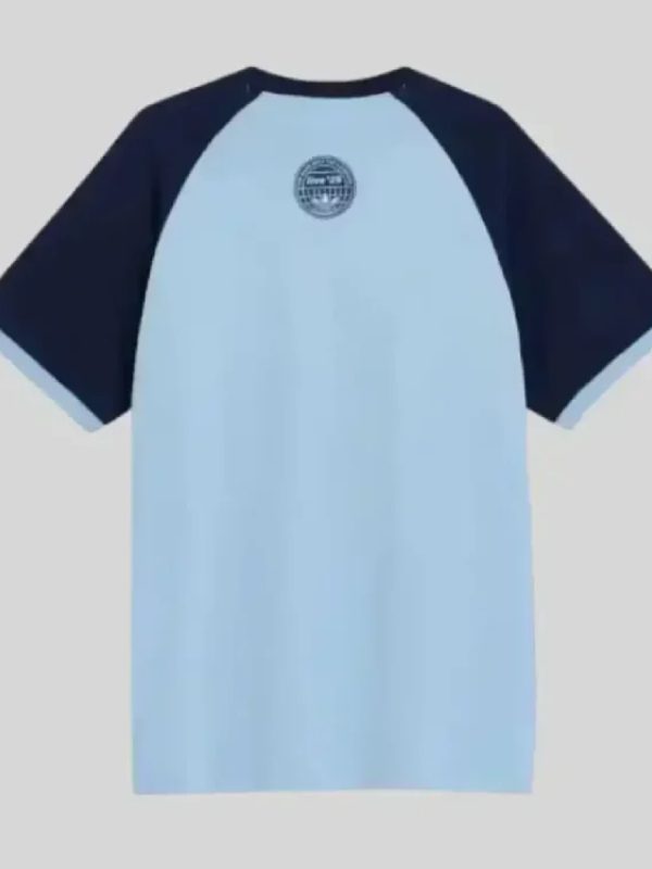 Oasis Tour 3 Stripes Blue T-Shirt