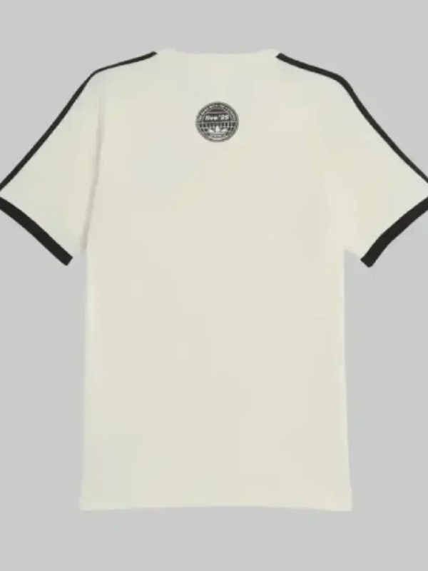 Oasis Tour 3 Stripes Cream T-Shirt