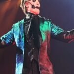 Papa Emeritus Ghost Blue Sequin Blazer