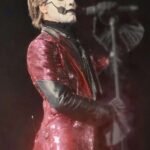 Papa Emeritus Ghost Red Sequin Blazer