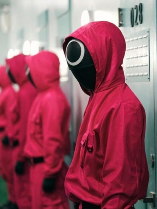 Pink Squid Game S2 Guard Jumpsuit
