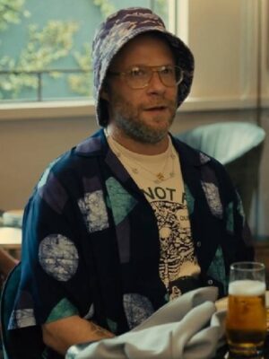 Platonic S02 Seth Rogen Blue Shirt