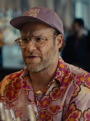 Platonic S02 Seth Rogen Pink Floral Shirt