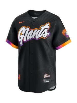 SF Giants 2025 City Connect Black Jersey