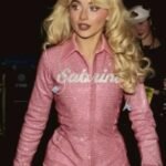 Sabrina Carpenter 2025 Lollapalooza Chicago Pink Bodysuit