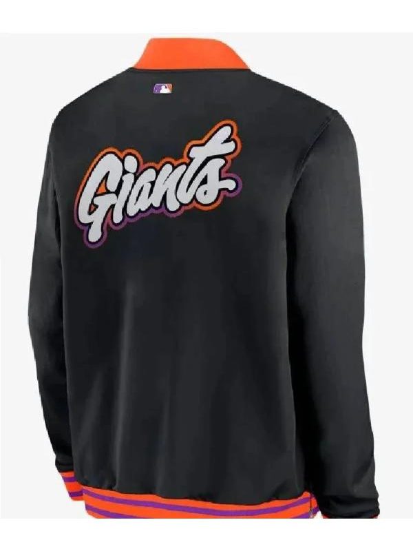 San Francisco Giants 2025 City Connect Black Jacket