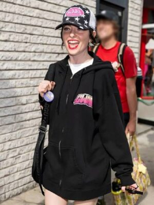 Sarah Sherman 2025 Gwar Black Hoodie