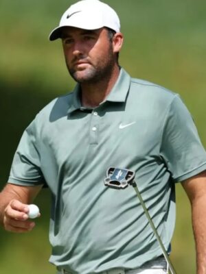 Scottie Scheffler BMW Championship 2025 Polo Shirt